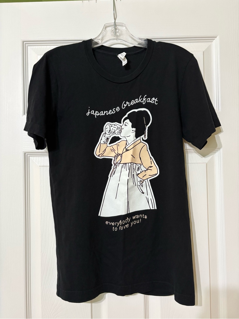 Japanese Breakfast Graphic Tee - everybody wants to love you